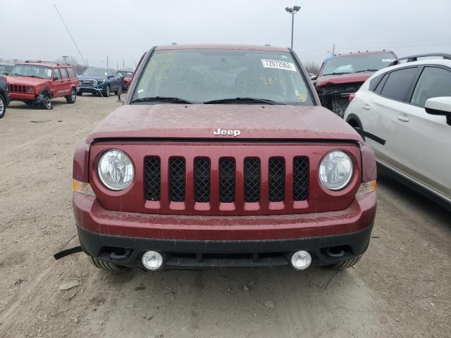 1C4NJRFB3ED546386 - 2014 JEEP PATRIOT LATITUDE MAROON photo 5