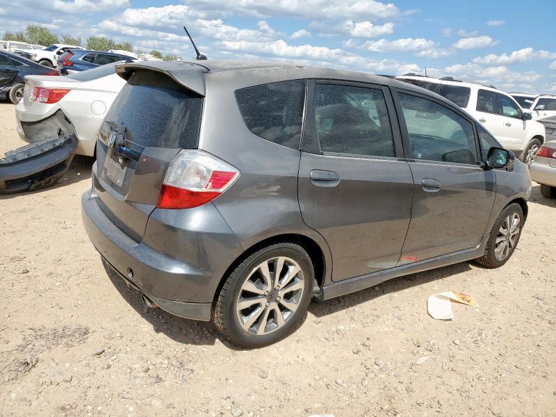JHMGE8H57CC035196 - 2012 HONDA FIT SPORT CHARCOAL photo 3