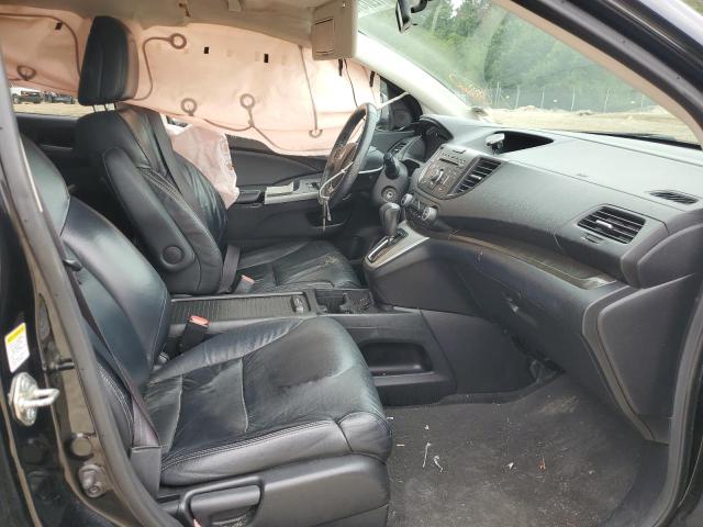 2HKRM4H71EH600413 - 2014 HONDA CR-V EXL Czarny zdjęcie 7