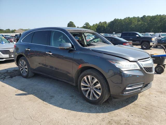 5FRYD3H44GB005342 - 2016 ACURA MDX TECHNOLOGY 灰色 照片 4