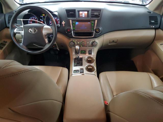 5TDBK3EH4DS263615 - 2013 TOYOTA HIGHLANDER BASE Синий фото 8