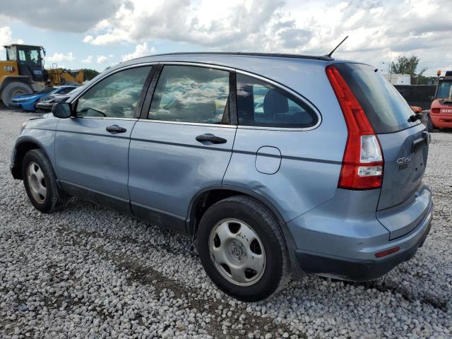 5J6RE3H38AL026171 - 2010 HONDA CR-V LX BLUE photo 2