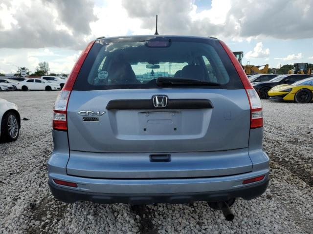 5J6RE3H38AL026171 - 2010 HONDA CR-V LX BLUE photo 6