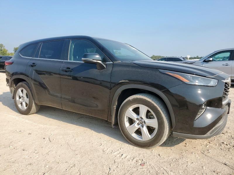 5TDKDRBH3PS013806 - 2023 TOYOTA HIGHLANDER L BLACK photo 4