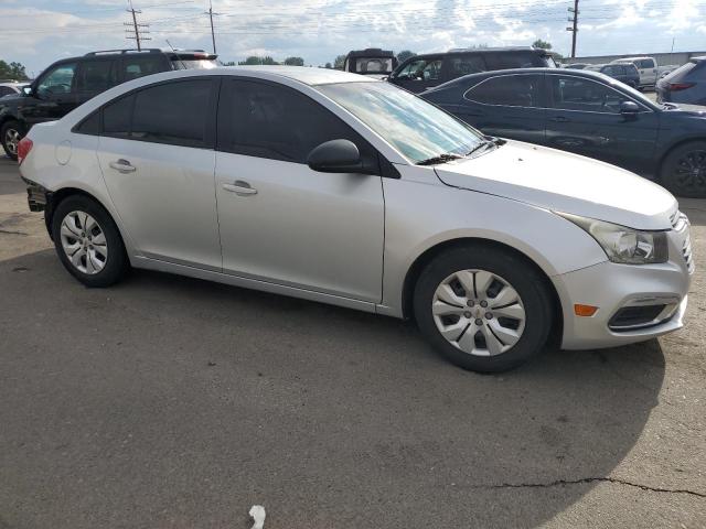 1G1PA5SH0F7175546 - 2015 CHEVROLET CRUZE LS SILVER photo 4