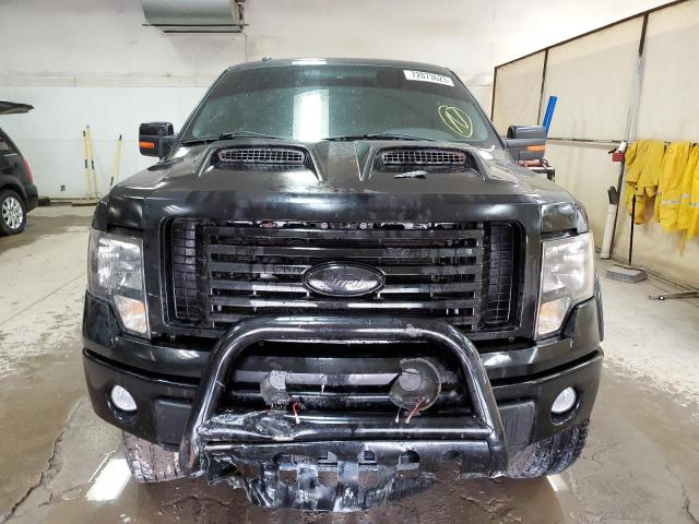 1FTFW1EF2BFC30070 - 2011 FORD F150 SUPERCREW BLACK photo 5