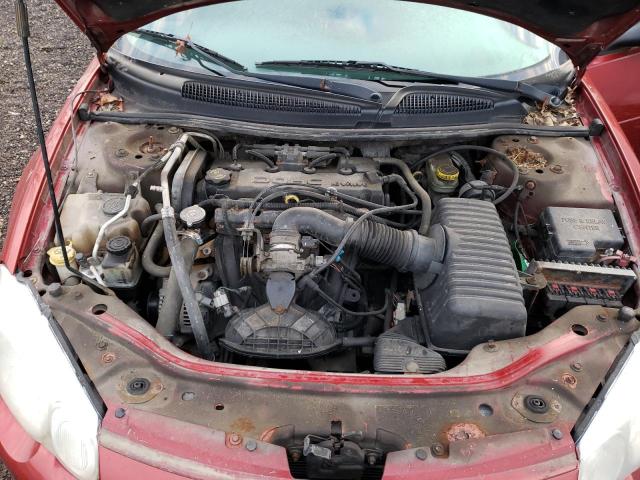 1C3EL46X15N563565 - 2005 CHRYSLER SEBRING RED photo 11