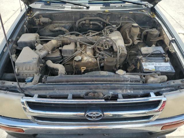 4TAVL52N3VZ287044 - 1997 TOYOTA TACOMA XTRACAB მწვანე ფოტო 11