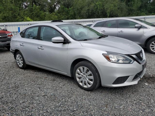 3N1AB7AP4JY283709 - 2018 NISSAN SENTRA S SILVER photo 4