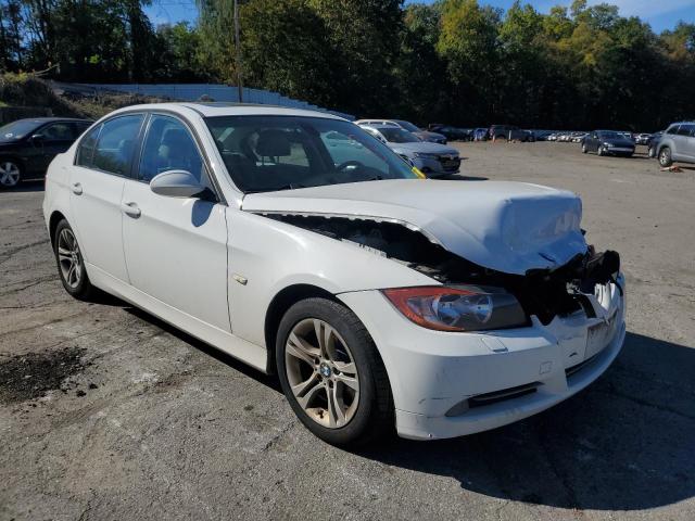 WBAVC93528K044782 - 2008 BMW 328 XI WHITE photo 4