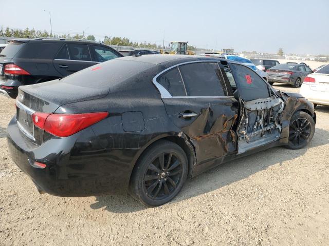 JN1BV7AR3EM702591 - 2014 INFINITI Q50 BASE შავი ფოტო 3