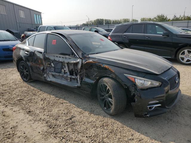 JN1BV7AR3EM702591 - 2014 INFINITI Q50 BASE შავი ფოტო 4