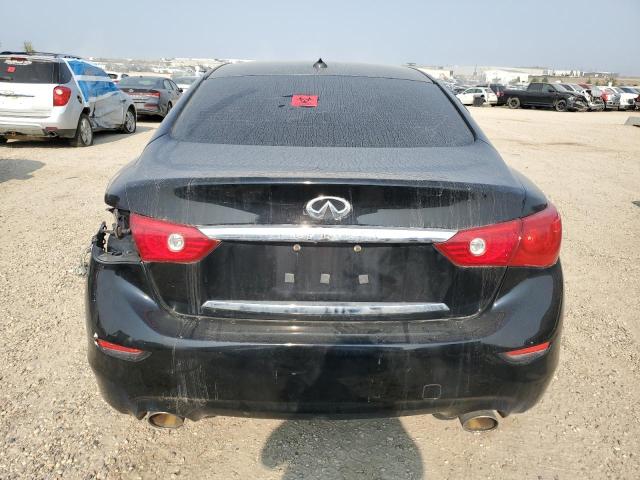 JN1BV7AR3EM702591 - 2014 INFINITI Q50 BASE შავი ფოტო 6