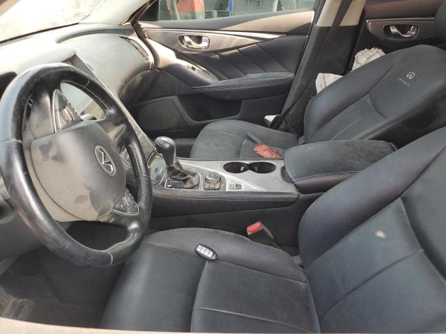 JN1BV7AR3EM702591 - 2014 INFINITI Q50 BASE შავი ფოტო 7