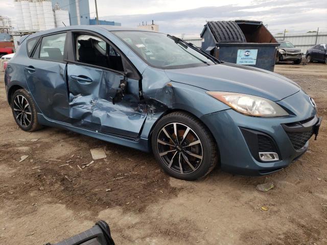 JM1BL1H51A1141953 - 2010 MAZDA 3 S BLUE photo 4