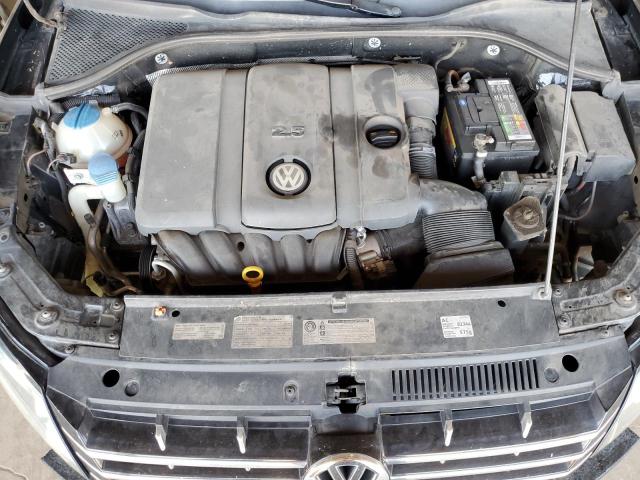 1VWCH7A38CC107806 - 2012 VOLKSWAGEN PASSAT SEL BLACK photo 11