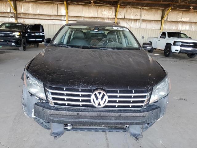 1VWCH7A38CC107806 - 2012 VOLKSWAGEN PASSAT SEL BLACK photo 5