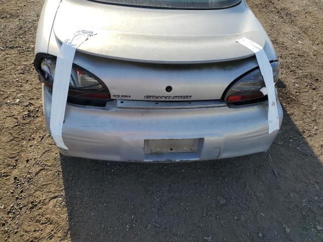 1G2WP12K0XF295963 - 1999 PONTIAC GRAND PRIX GT SILVER photo 12