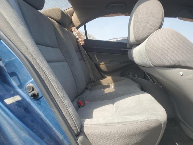 19XFA165X9E046570 - 2009 HONDA CIVIC LX BLUE photo 10