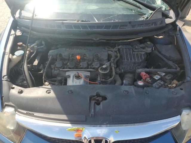 19XFA165X9E046570 - 2009 HONDA CIVIC LX BLUE photo 11