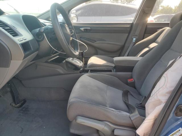 19XFA165X9E046570 - 2009 HONDA CIVIC LX BLUE photo 7