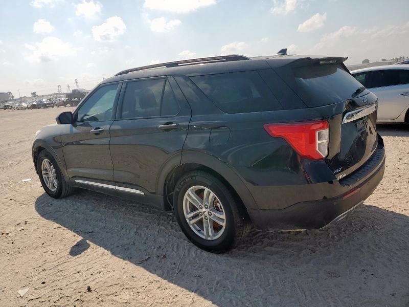 1FMSK7DHXPGB90494 - 2023 FORD EXPLORER XLT შავი ფოტო 2