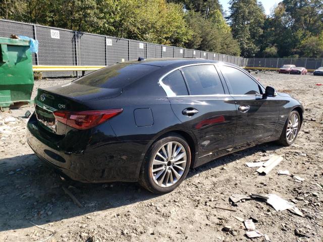 JN1EV7AR6JM610012 - 2018 INFINITI Q50 LUXE BLACK photo 3