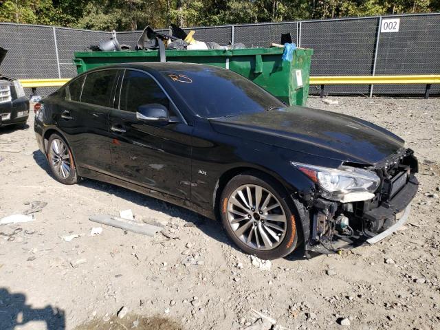 JN1EV7AR6JM610012 - 2018 INFINITI Q50 LUXE BLACK photo 4