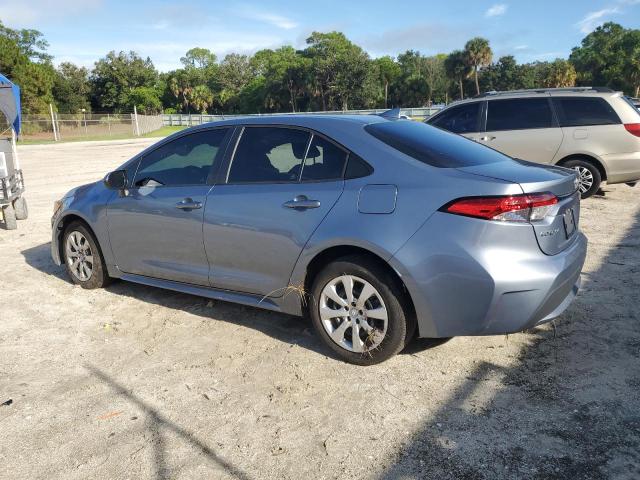 5YFEPMAE2NP374318 - 2022 TOYOTA COROLLA LE Կապույտ լուսանկար 2