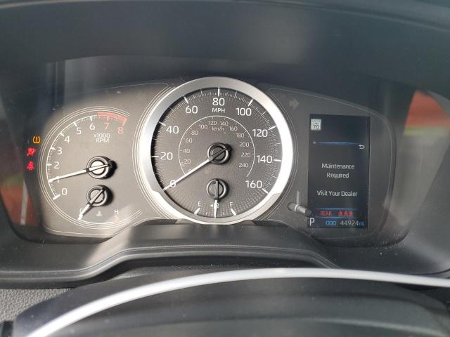 5YFEPMAE2NP374318 - 2022 TOYOTA COROLLA LE Կապույտ լուսանկար 9