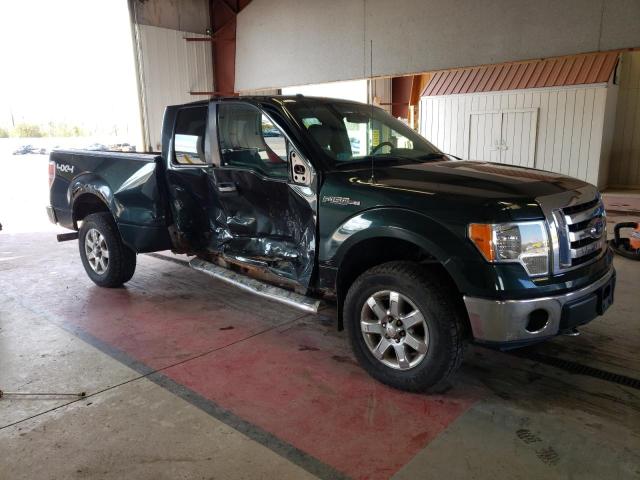 1FTFX1EF0DFA12967 - 2013 FORD F150 SUPER CAB BLACK photo 4