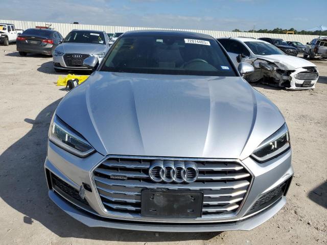 WAUDNCF54KA025906 - 2019 AUDI A5 PREMIUM S LINE SILVER photo 5