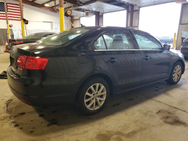 3VWDP7AJ8DM448290 - 2013 VOLKSWAGEN JETTA SE Schwarz Foto 3