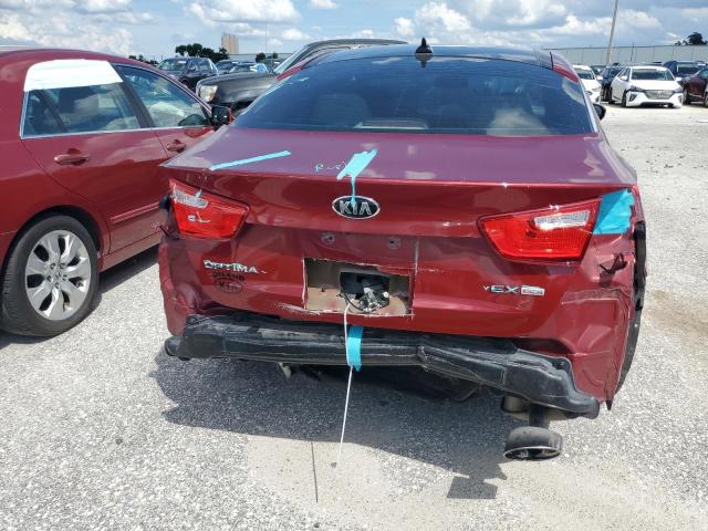 5XXGN4A76FG397403 - 2015 KIA OPTIMA EX RED photo 6