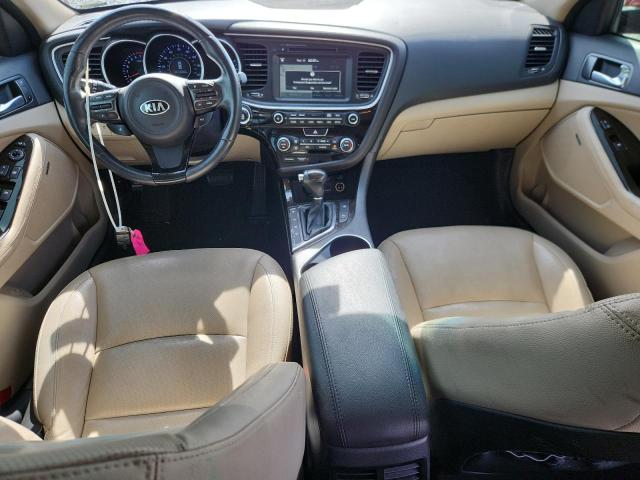 5XXGN4A76FG397403 - 2015 KIA OPTIMA EX RED photo 8