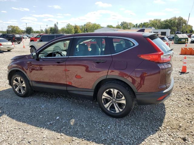 2HKRW6H35KH224989 - 2019 HONDA CR-V LX Bordeaux Foto 2