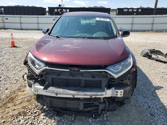2HKRW6H35KH224989 - 2019 HONDA CR-V LX Bordeaux Foto 5