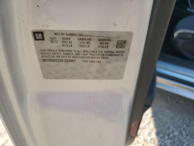 2G1WG5E33D1229961 - 2013 CHEVROLET IMPALA LT Silber Foto 12