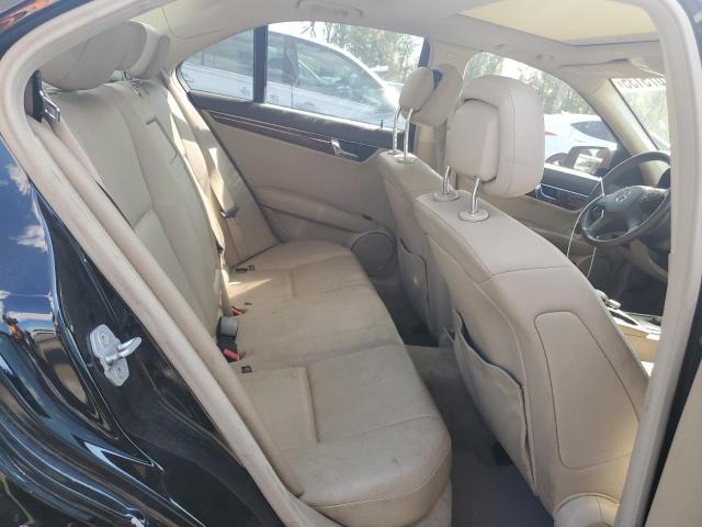 WDDGF8BB0BR156473 - 2011 MERCEDES-BENZ C 300 4MATIC BLACK photo 10