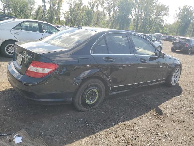 WDDGF8BB0BR156473 - 2011 MERCEDES-BENZ C 300 4MATIC BLACK photo 3