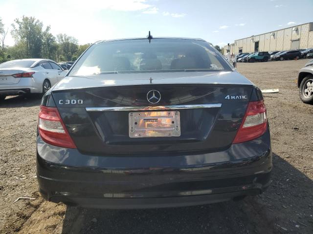 WDDGF8BB0BR156473 - 2011 MERCEDES-BENZ C 300 4MATIC BLACK photo 6