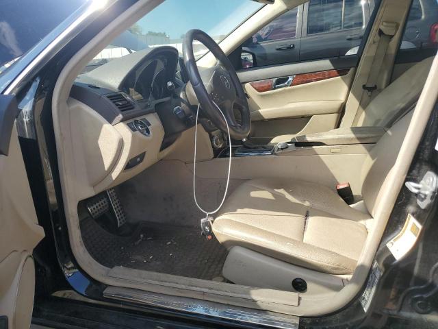 WDDGF8BB0BR156473 - 2011 MERCEDES-BENZ C 300 4MATIC BLACK photo 7
