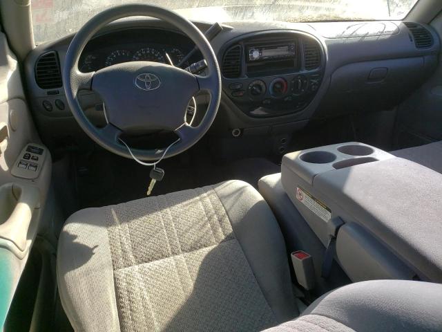 5TBRN34193S389907 - 2003 TOYOTA TUNDRA ACCESS CAB SR5 GREEN photo 8