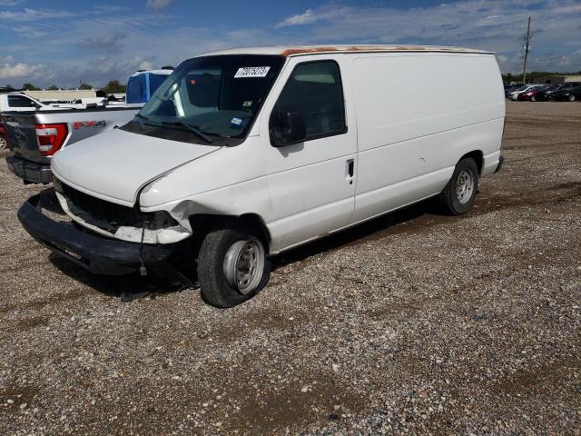 1FTRE14W16DA64529 - 2006 FORD ECONOLINE E150 VAN WHITE photo 1