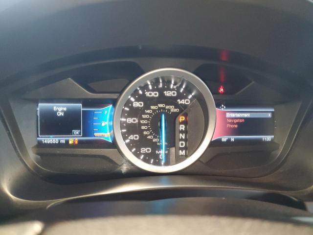 1FM5K7F84EGC24193 - 2014 FORD EXPLORER LIMITED RED photo 9