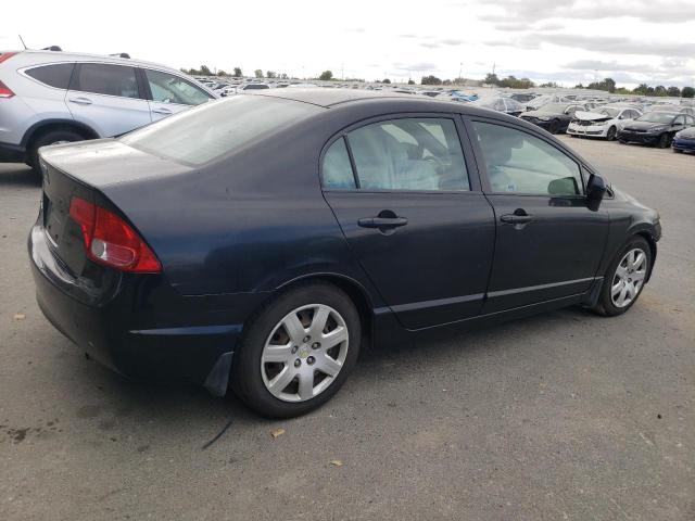 1HGFA16537L112284 - 2007 HONDA CIVIC LX Noir photo 3