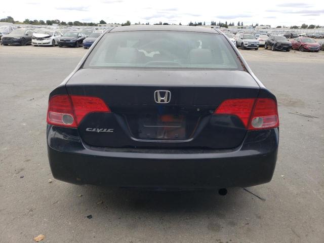 1HGFA16537L112284 - 2007 HONDA CIVIC LX Noir photo 6