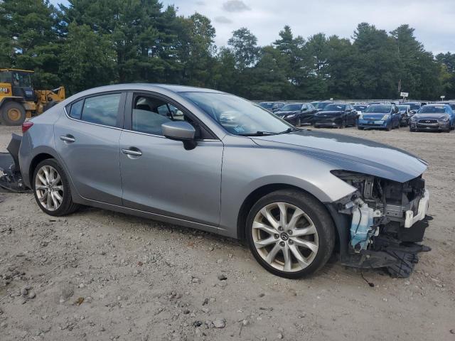 JM1BM1W3XE1187348 - 2014 MAZDA 3 GRAND TOURING GRAY photo 4
