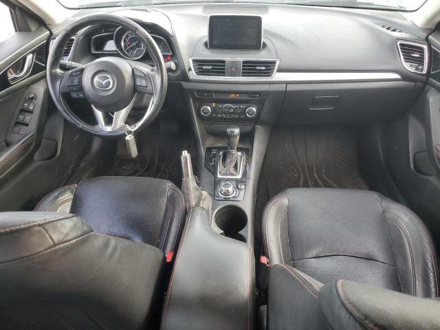 JM1BM1W3XE1187348 - 2014 MAZDA 3 GRAND TOURING GRAY photo 8