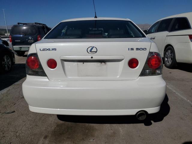 JTHBD192430065959 - 2003 LEXUS IS 300 WHITE photo 6